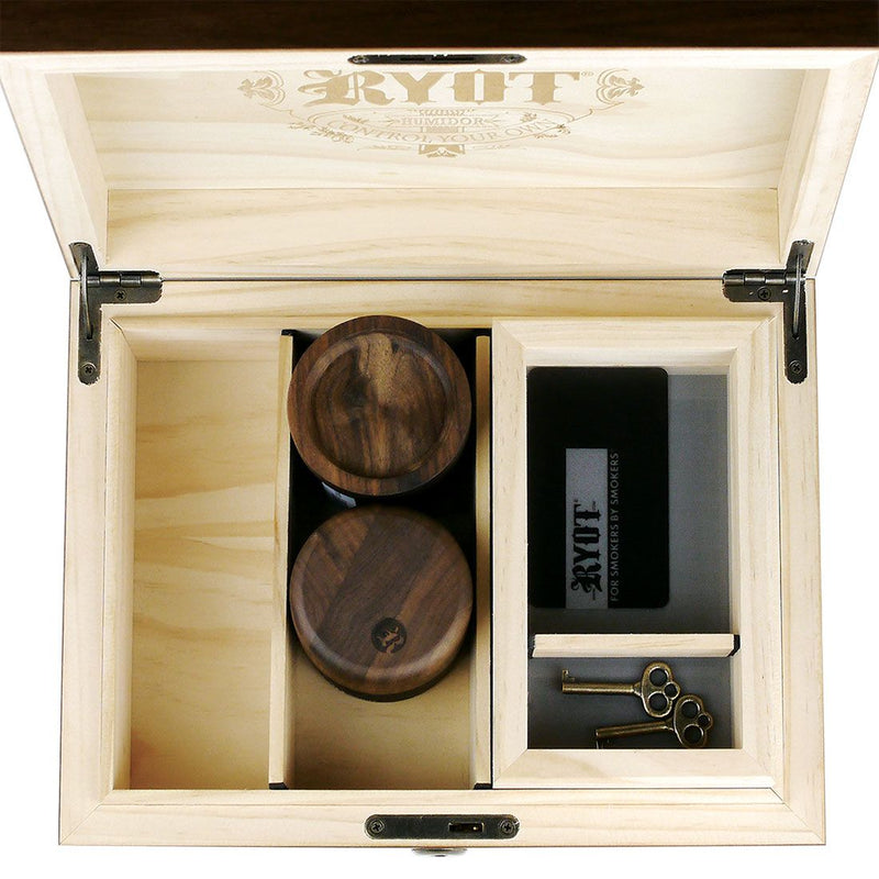 Ryot Humidor Combo Box In Walnut