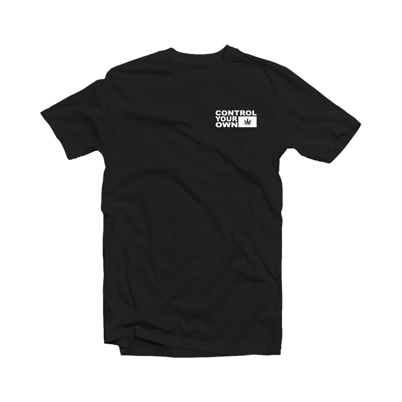 Ryot Flag Black T-Shirt Large