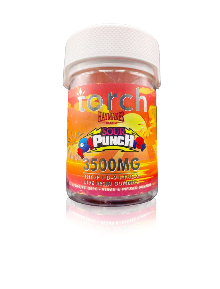 Torch Haymaker Sour Punch Live Resin D9 3500 Mg